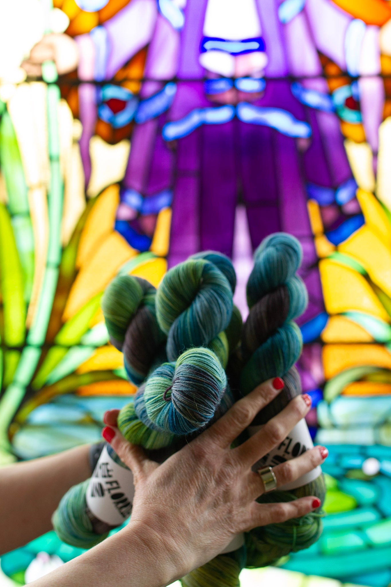 Angel of Purity - Bluefaced Leicester Sok