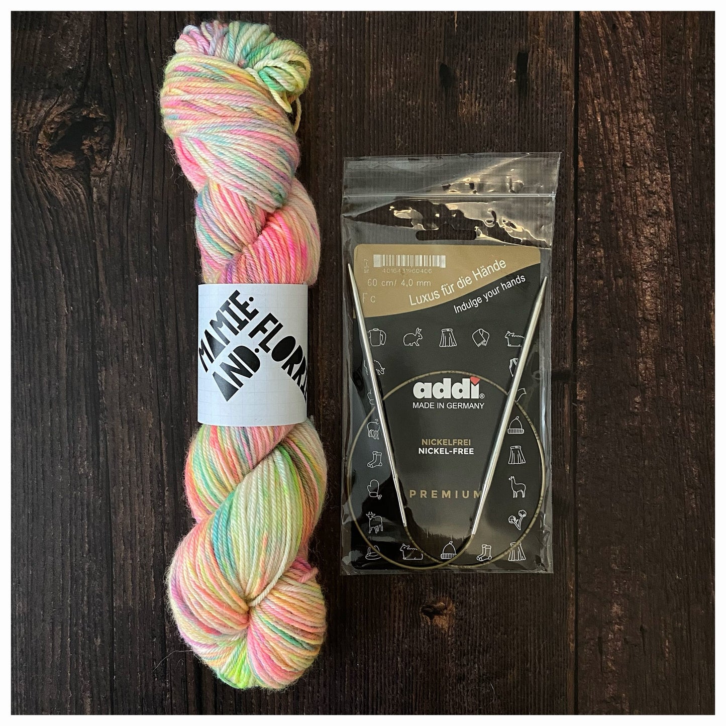 Addi Circular Knitting Needle : 4mm 60cm