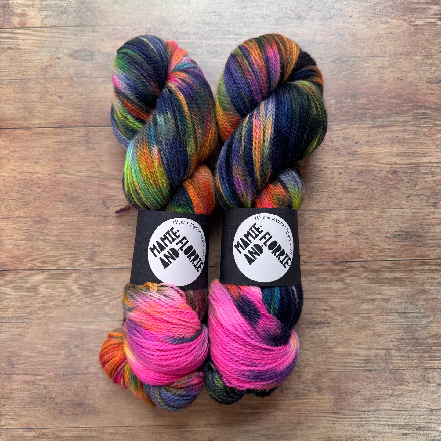 Manchester Nights - Knit by Numbers 4ply Spun by John Arbon