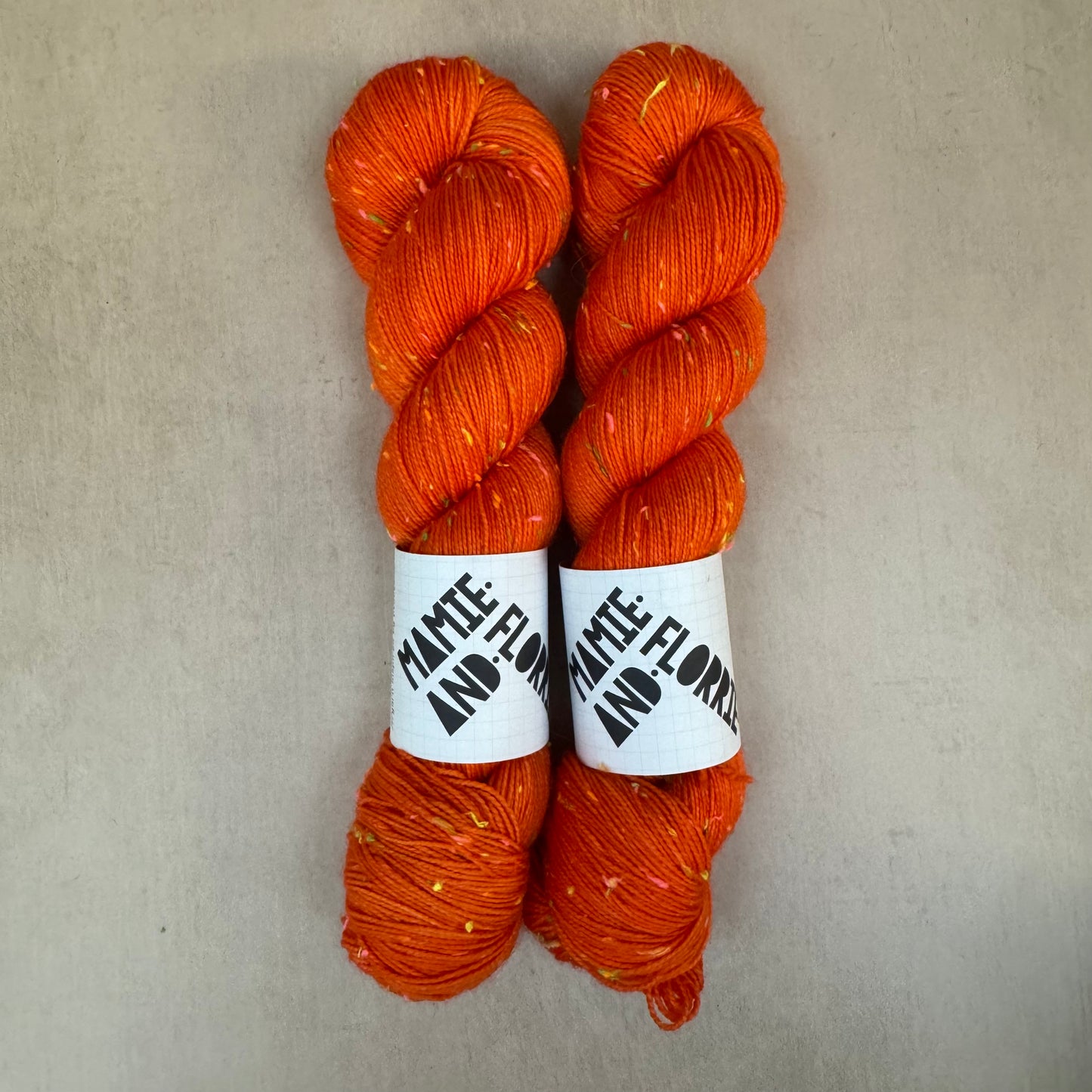 Pumpkins at the Botanical Gardens - 4ply DISCO NEON!