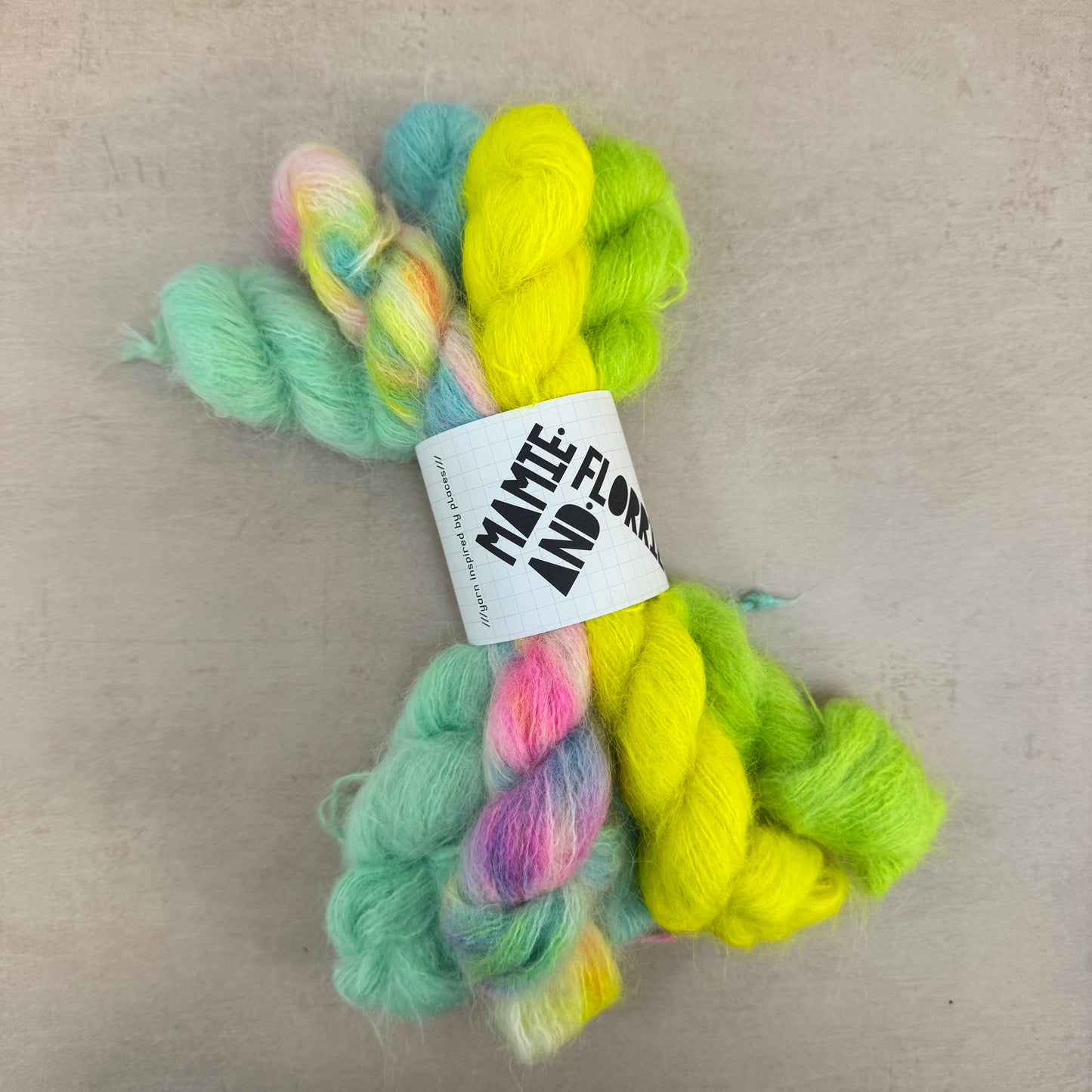 5 x Alpaca Mini Skein - Pastel