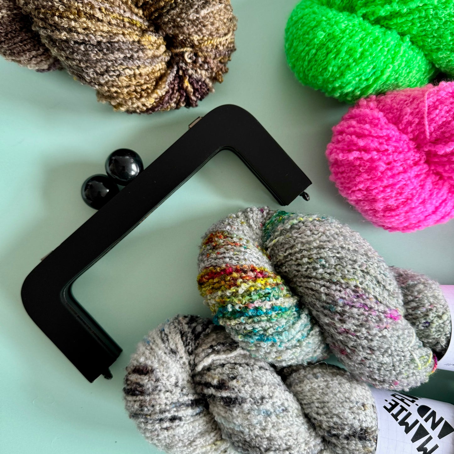 Taschenrahmen aus Naturholz