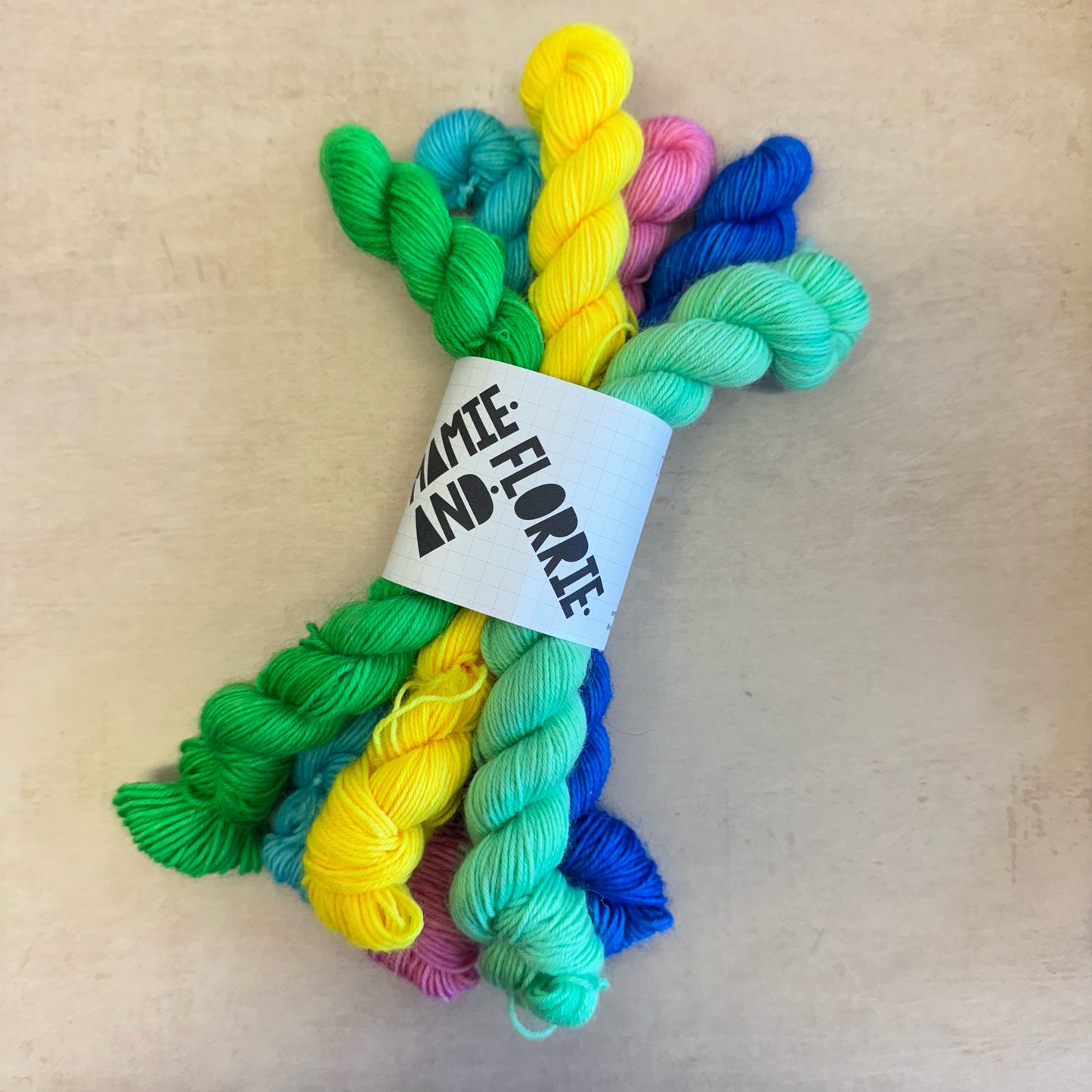 6 Mini Skein Pack - Sock Vinoy Park Multi Pack