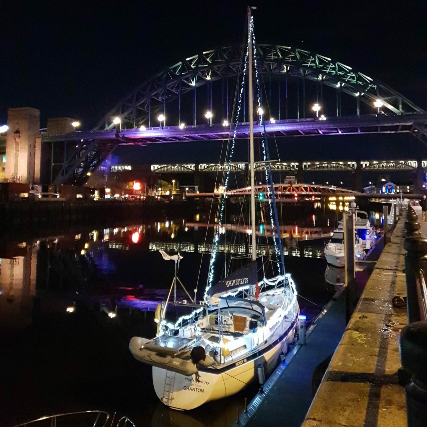 The Quayside - Blue Faced Leicester DK