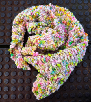 Digital Pattern : Nobbly Bobbly Shawl Pattern by Mamie and Florrie