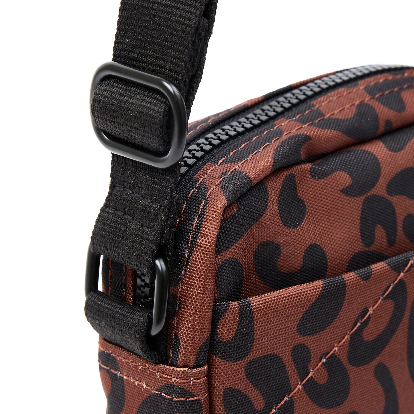 ROKA Bond Cross Body Bag - Scarlet Leopard