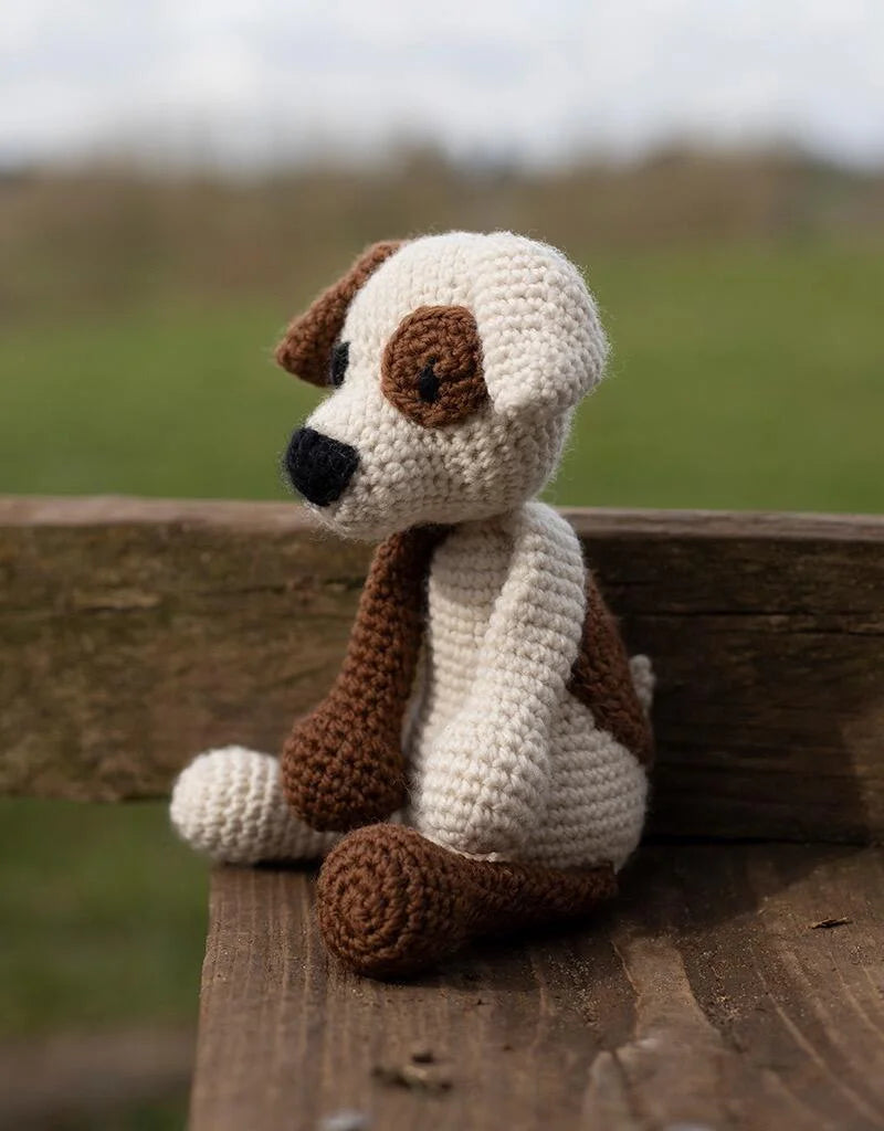 TOFT Crochet Kit - Tucker the Jack Russel