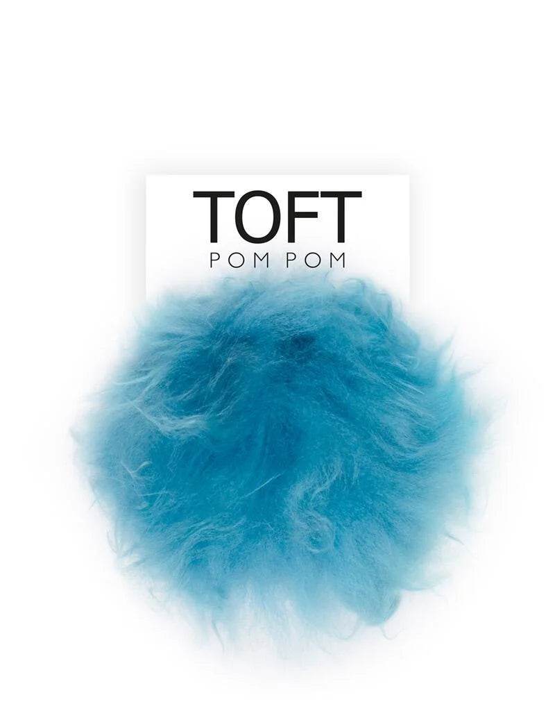 Toft Alpaca Pom Pom - Turquoise