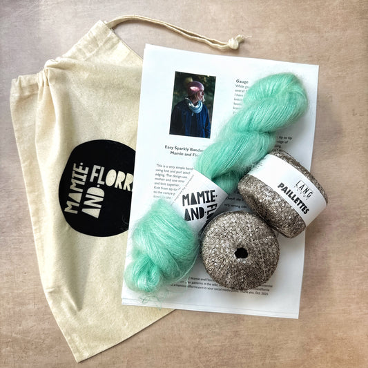 Easy Sparkly Bandana Kit : Yego Scooters and Silver Sparkles