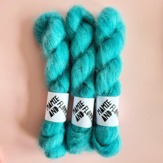 Steffi Loves Teal - Kid Silk Mohair