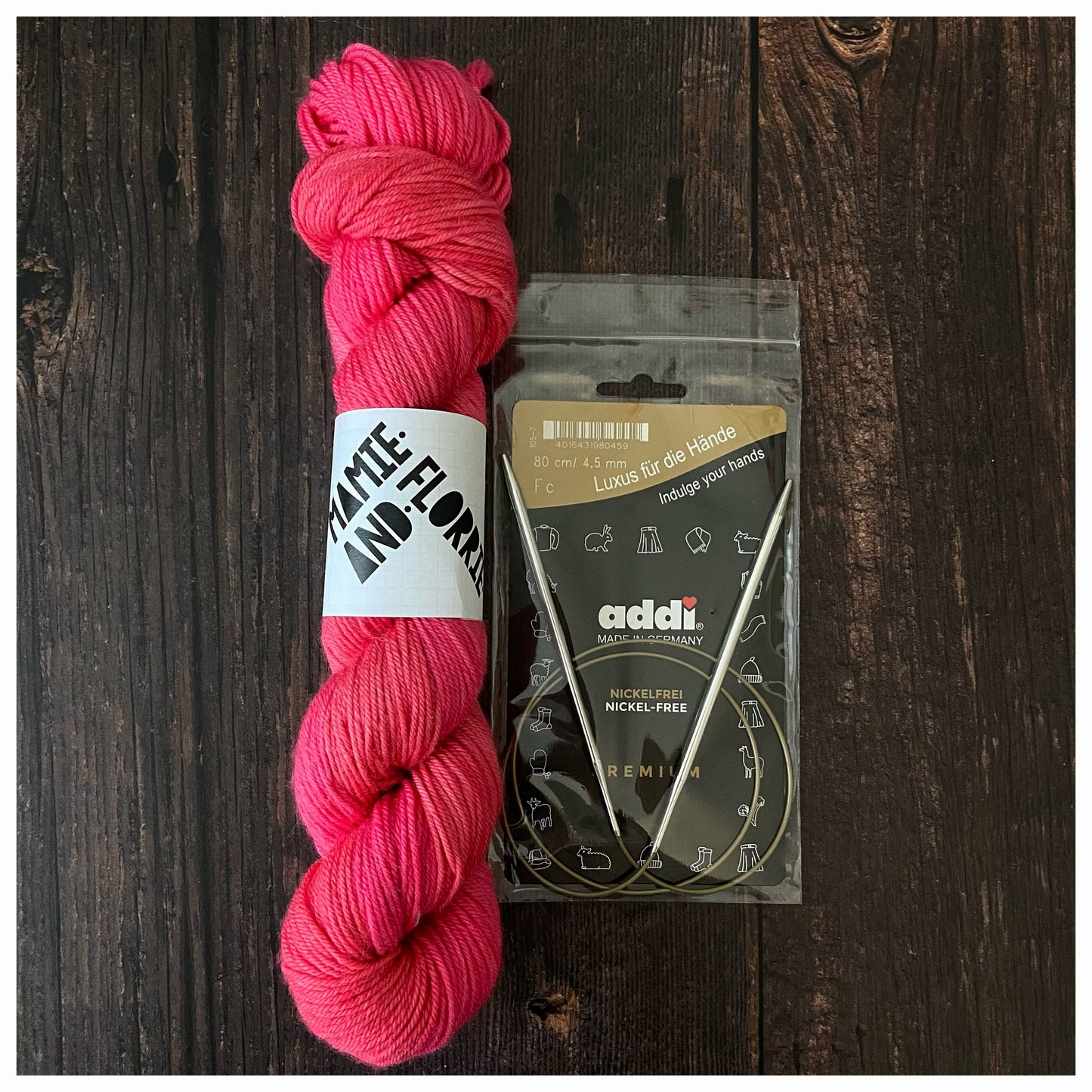 Addi Circular Knitting Needle : 4.5mm 80cm