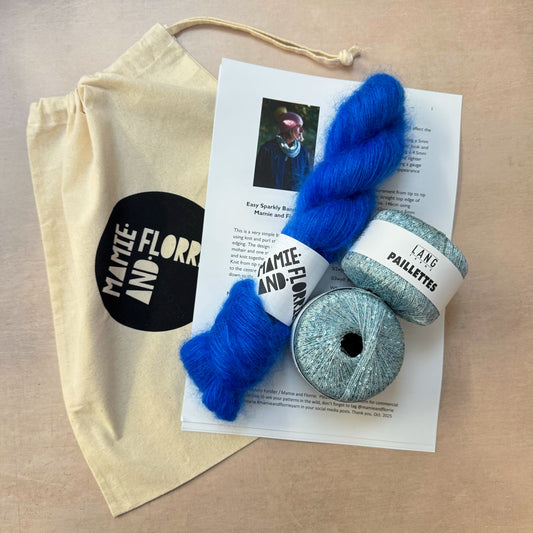 Easy Sparkly Bandana Kit : Paddle Boarding at Lligwy and Blue Sprinkles