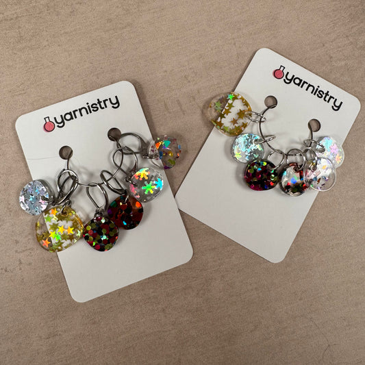 Pebbles Stitch Markers by Yarnistry