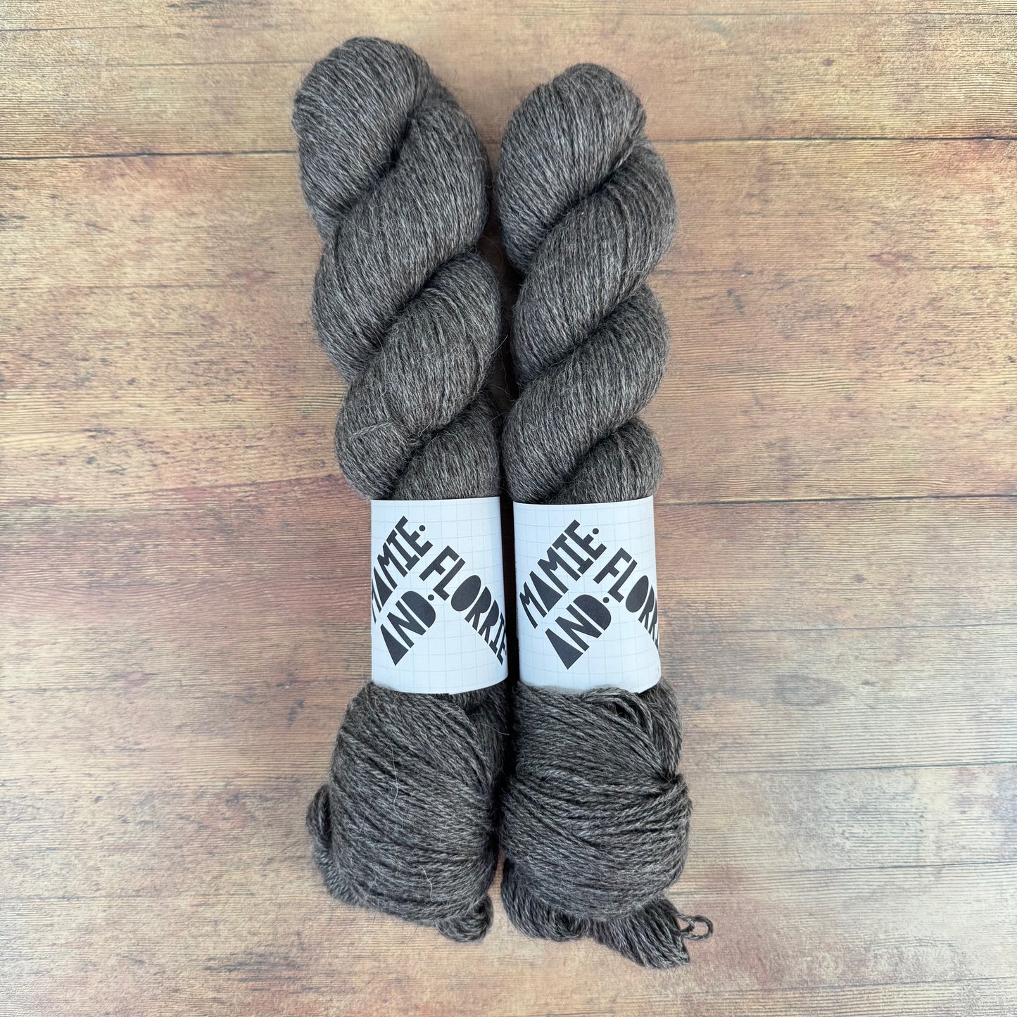 Natural Undyed Grey - Luxury 4ply