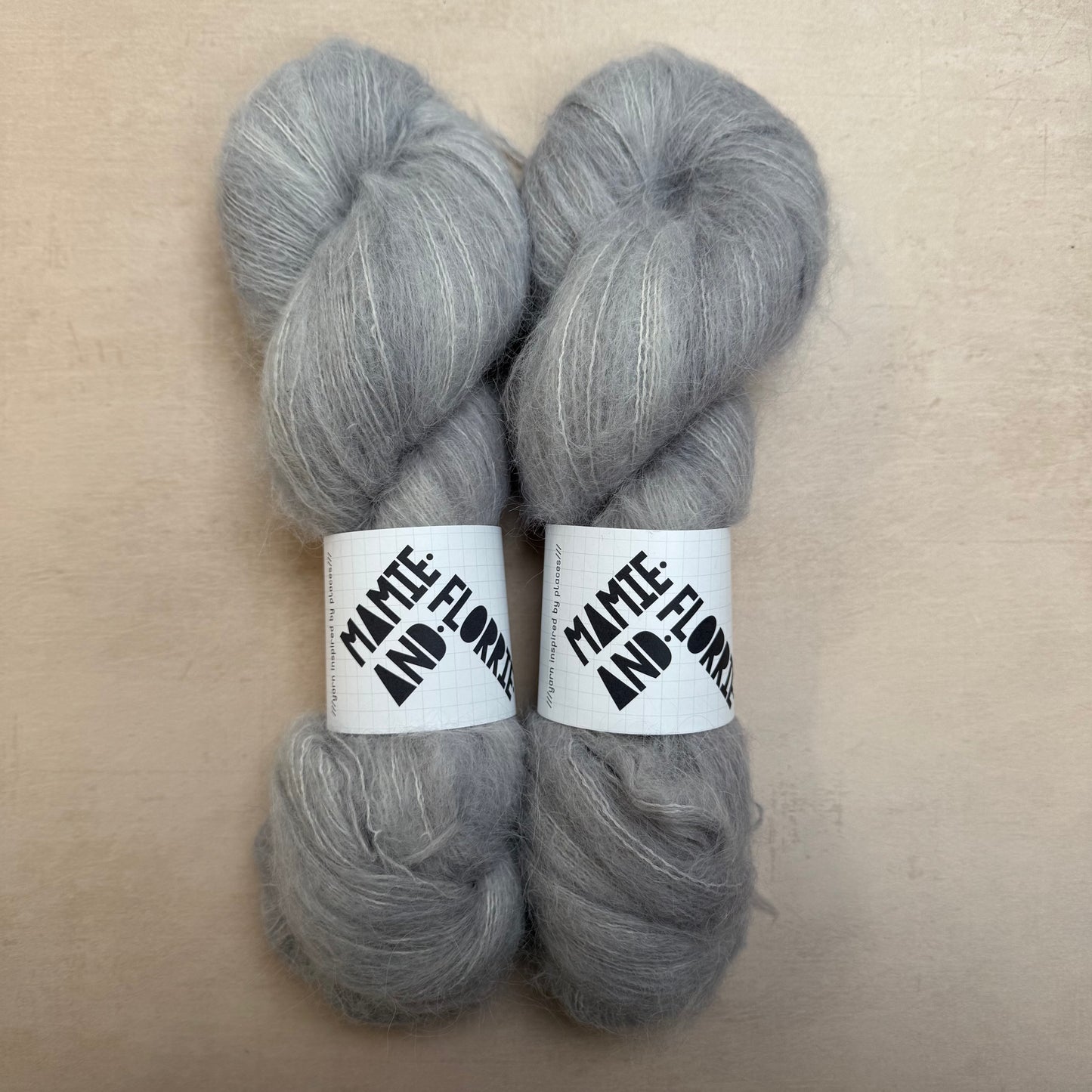 Morning Mist at Combs - Suri Alpaca Fluff