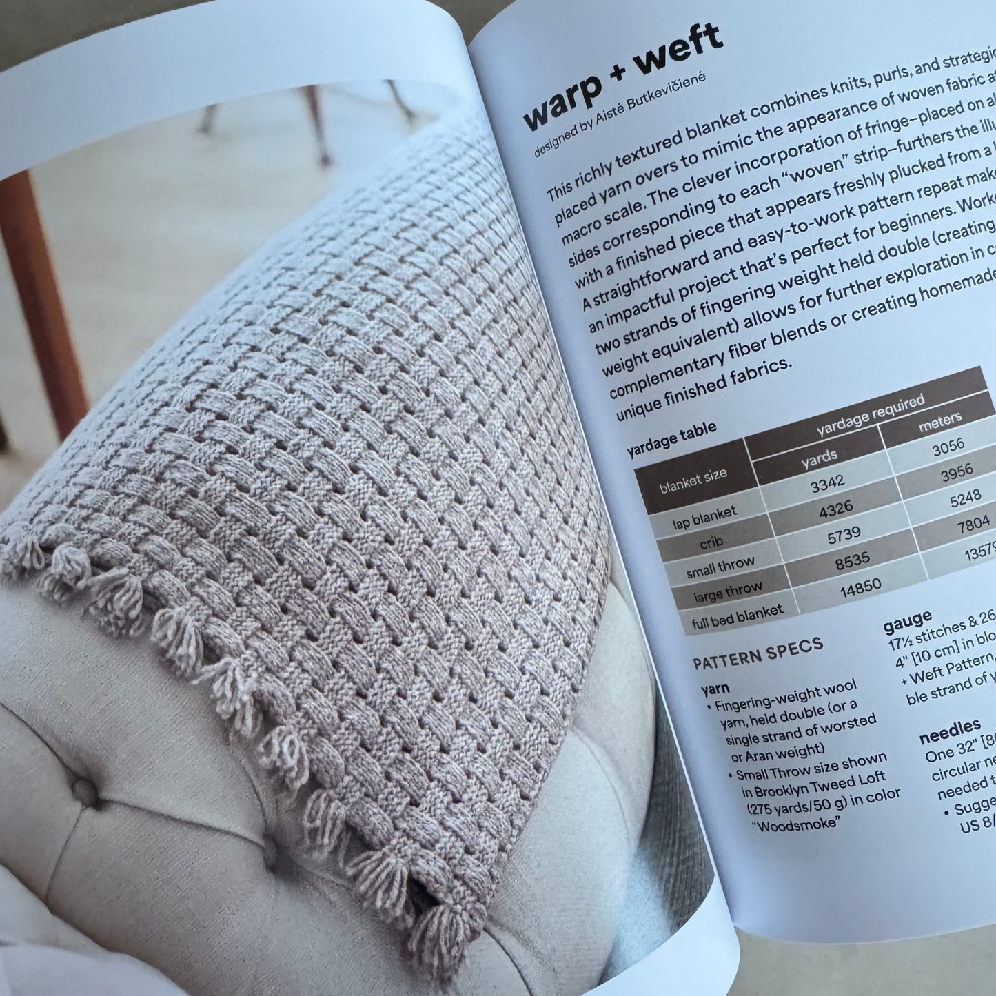 Brooklyn Tweed’s Knit and Crochet Blankets : Projects to Stitch for Home and Away - Jared Flood