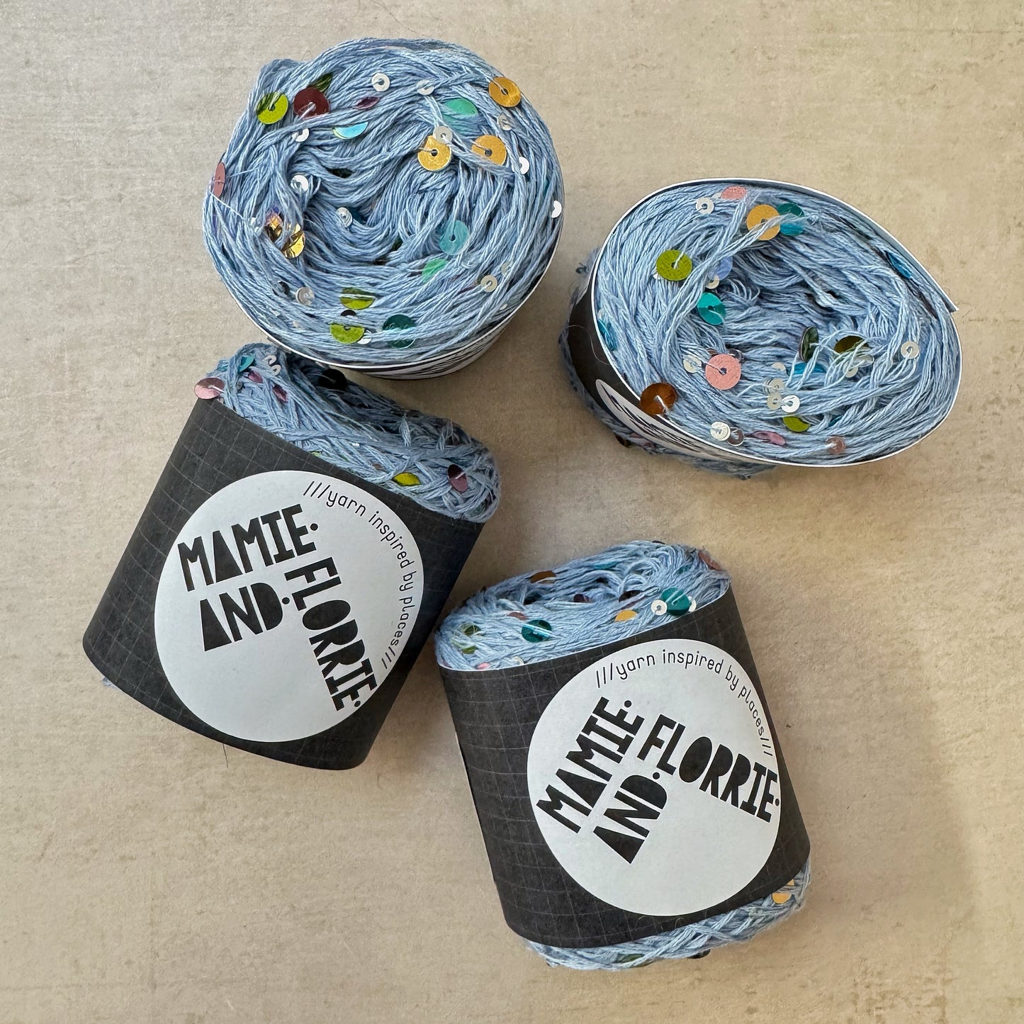 Shine like a STAR! - Blue Sequins - Large