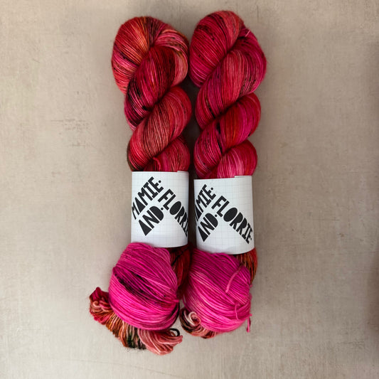 The Secret Poppy Field - Merino Singles