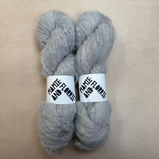 Morning Mist at Combs - Suri Alpaca Silk DK