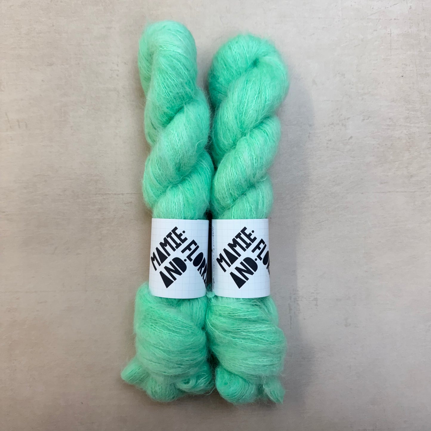 Yego Scooters at the Arc de Triomphe - Silk Suri Alpaca Fluff Fingering