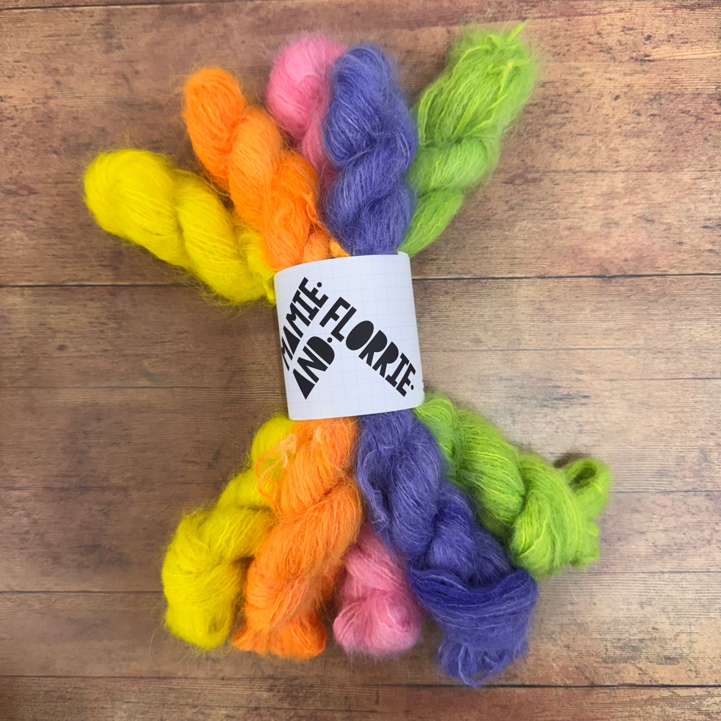 5 x Alpaca Mini Skein - Neons