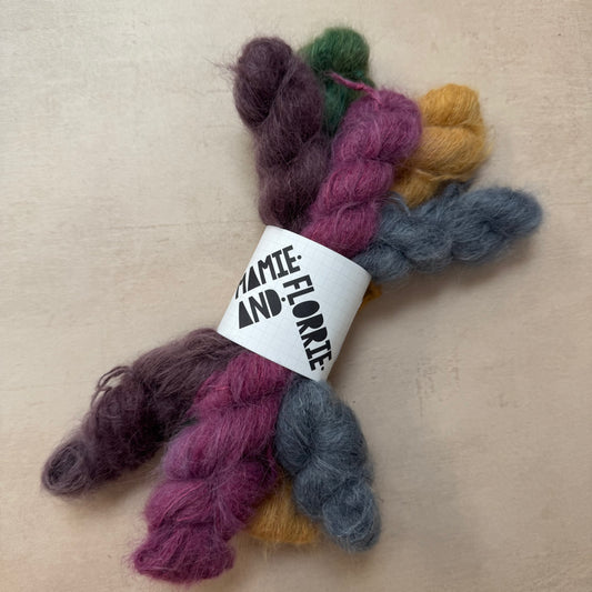5 x Alpaca Mini Skein Glasgow Special