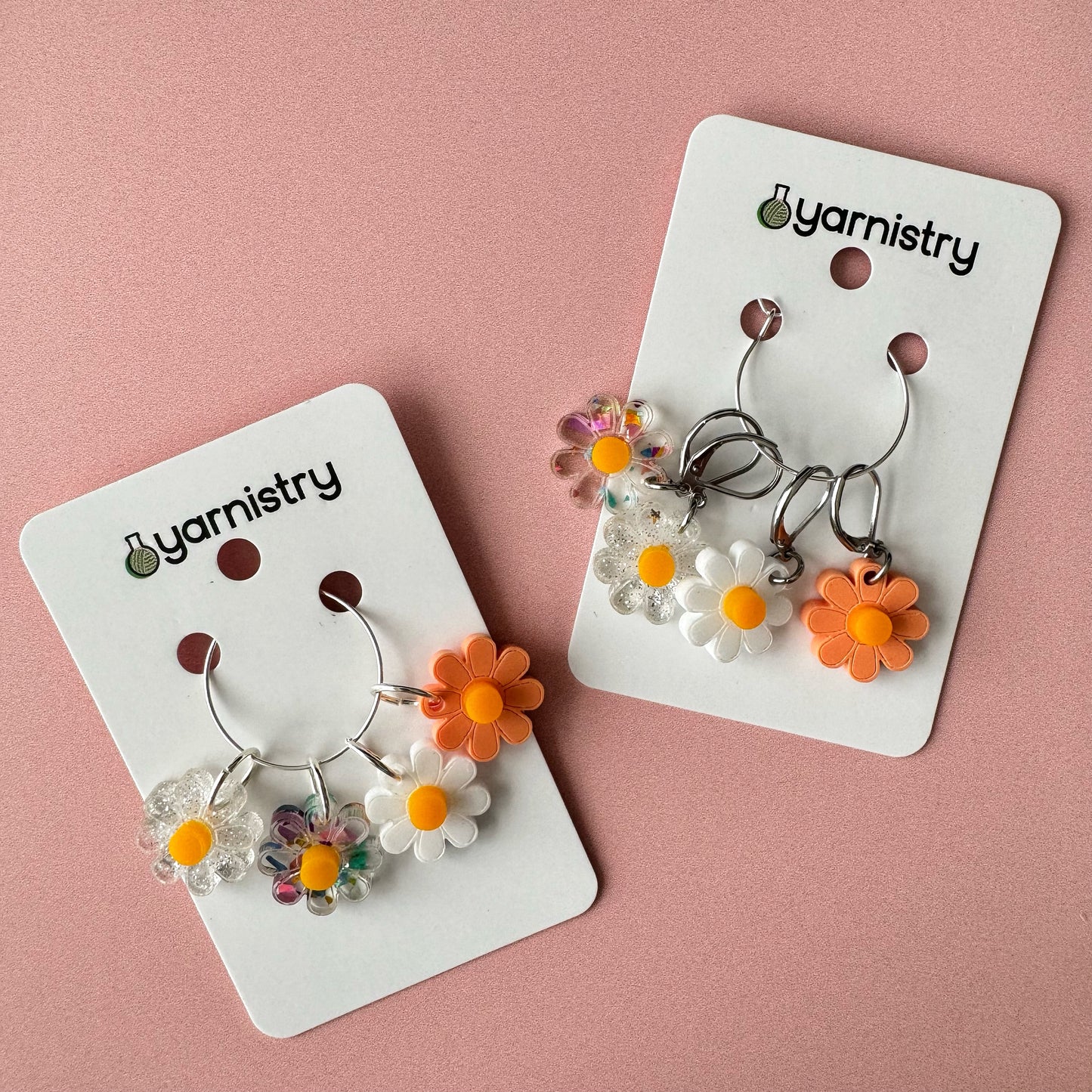 Daisy Stitch Markers by Yarnistry