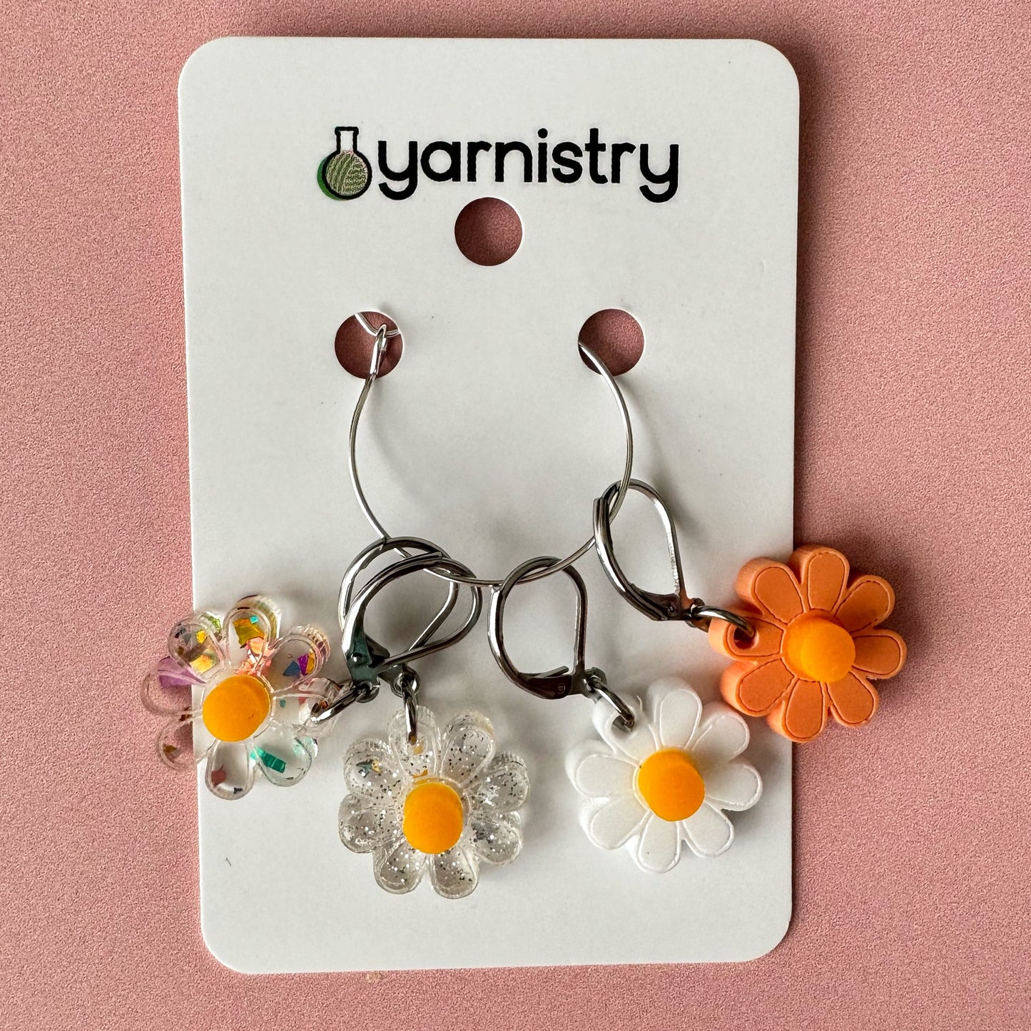 Daisy Stitch Markers by Yarnistry