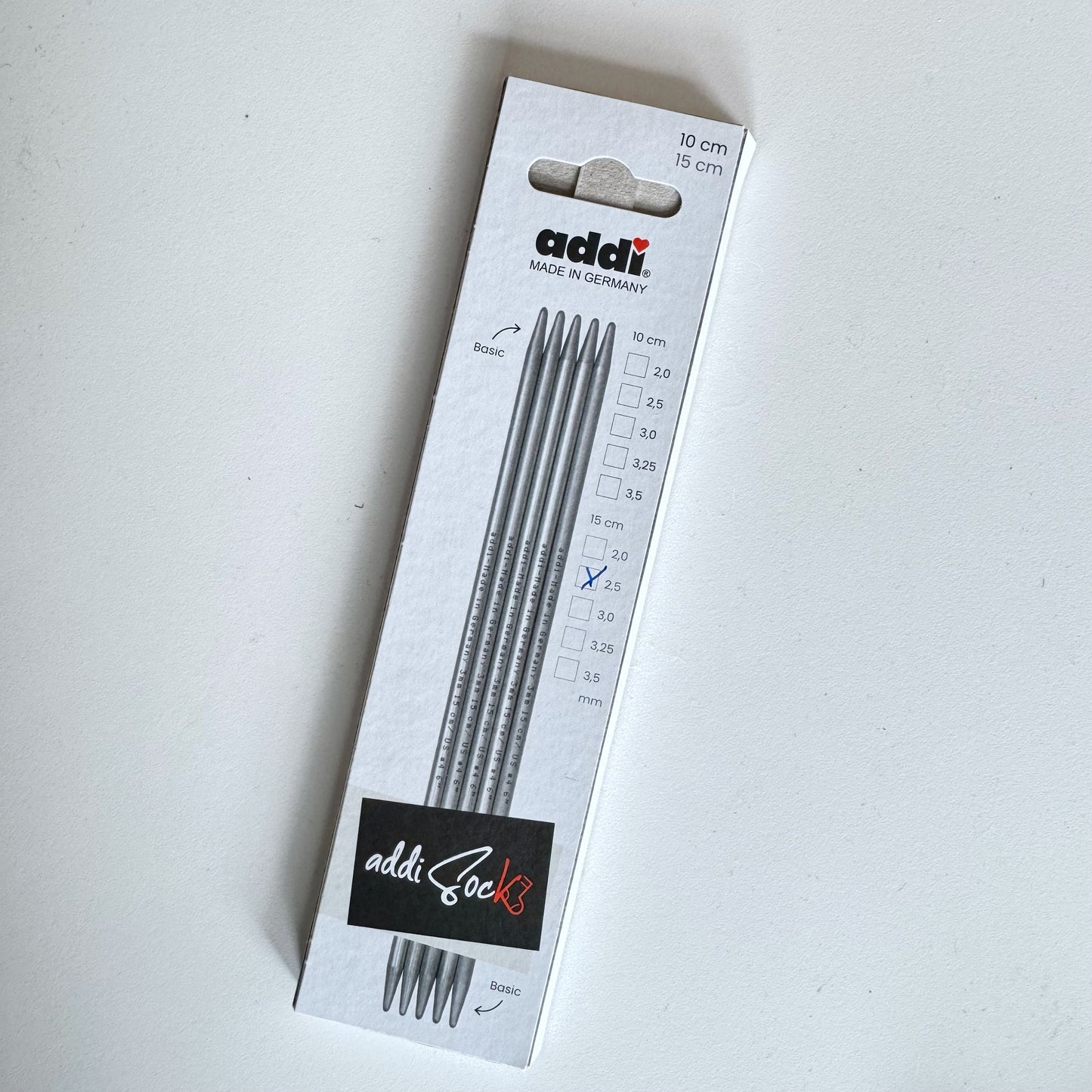 Addi Premium DPN's - 15cm / 2.5mm