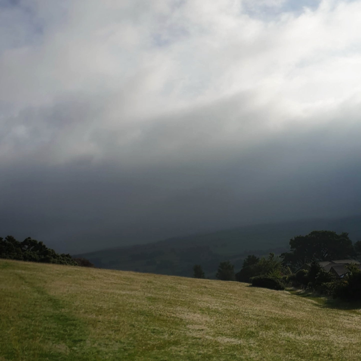 Whaley Bridge Sky - Bluefaced Leicester Sock