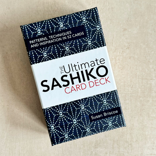 The Ultimate Sashiko Card Deck : Patterns, Techniques and Inspiration in 52 Cards by Susan Briscoe