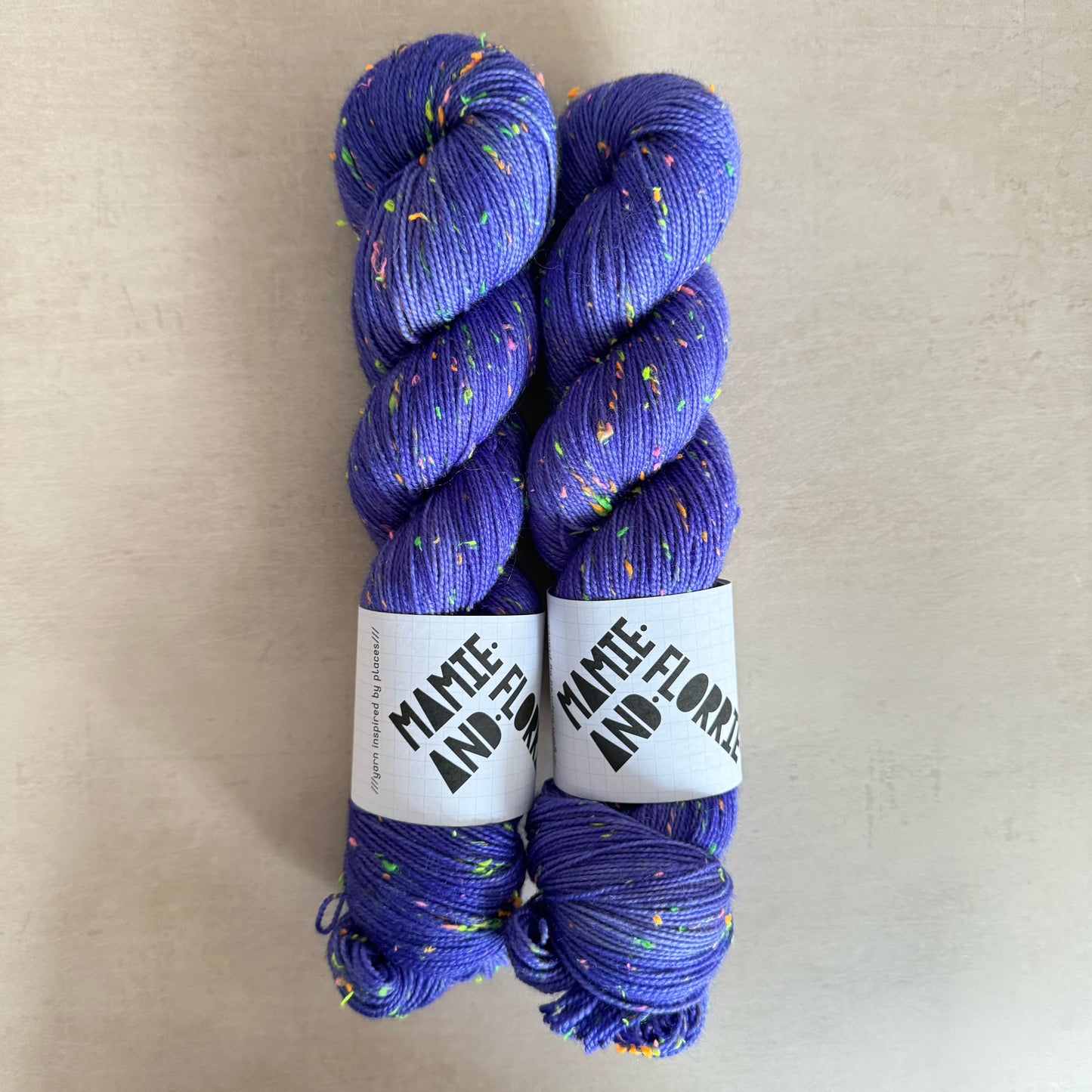 Angel of Purity - 4 ply DISCO NEON!