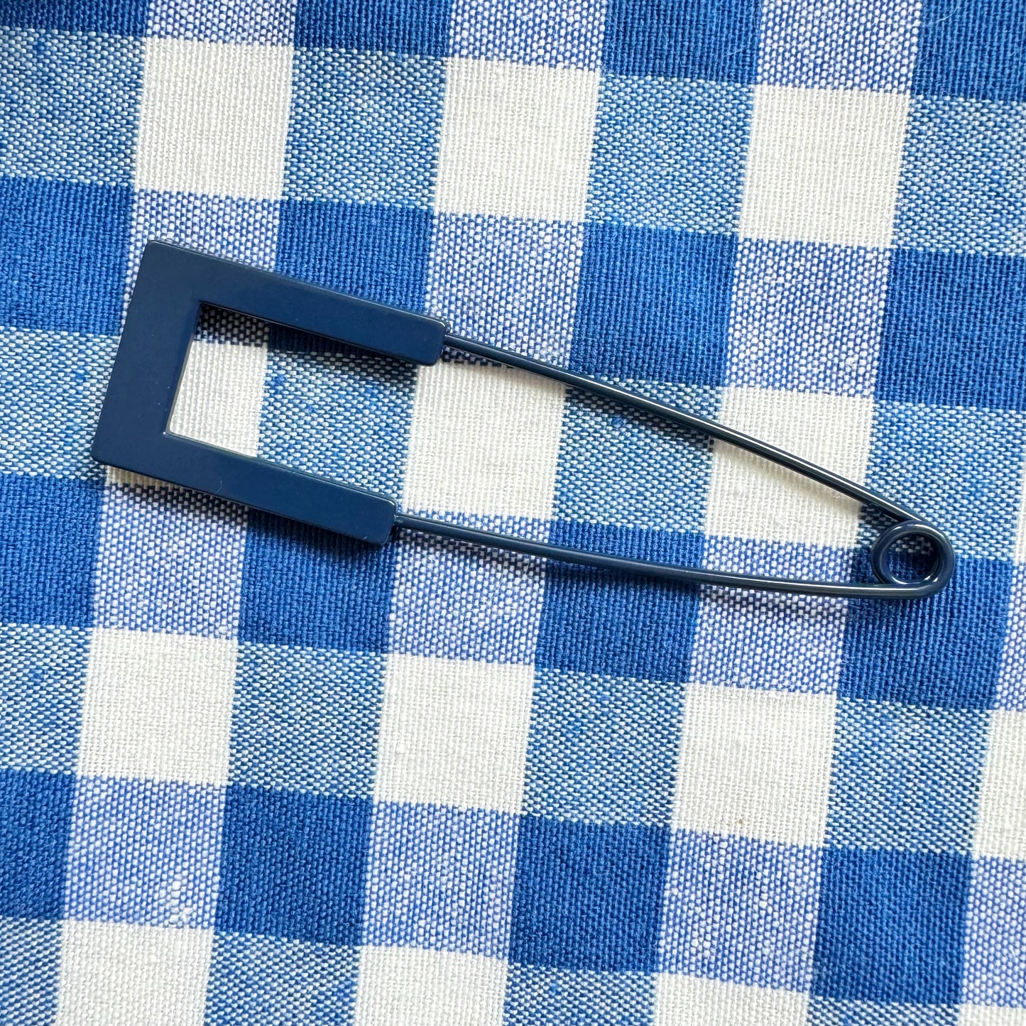 Shawl Pin - Navy