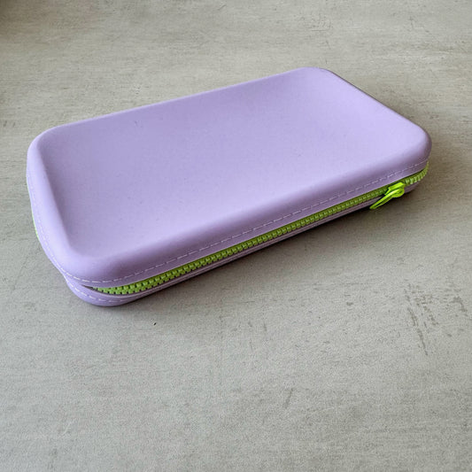 Lilac Rectangle Notions Pouch