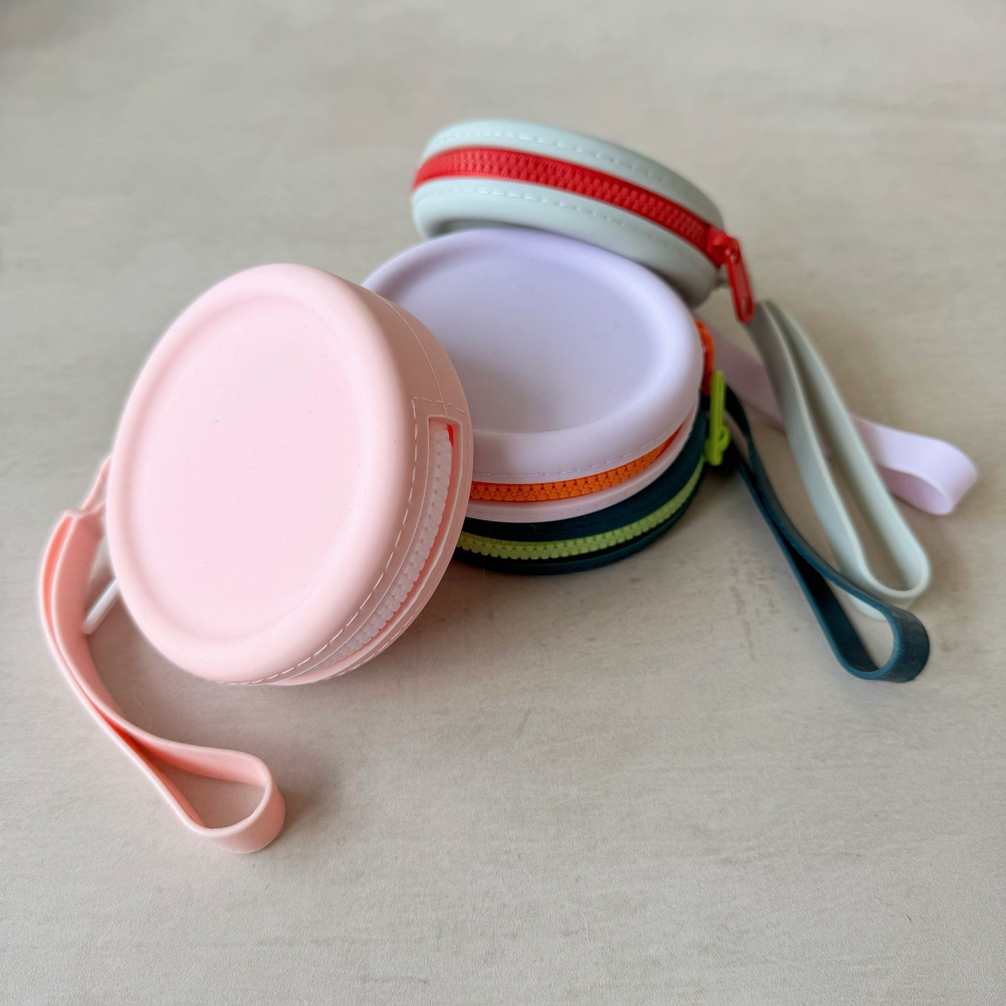 Pale Pink Round Notions Pouch