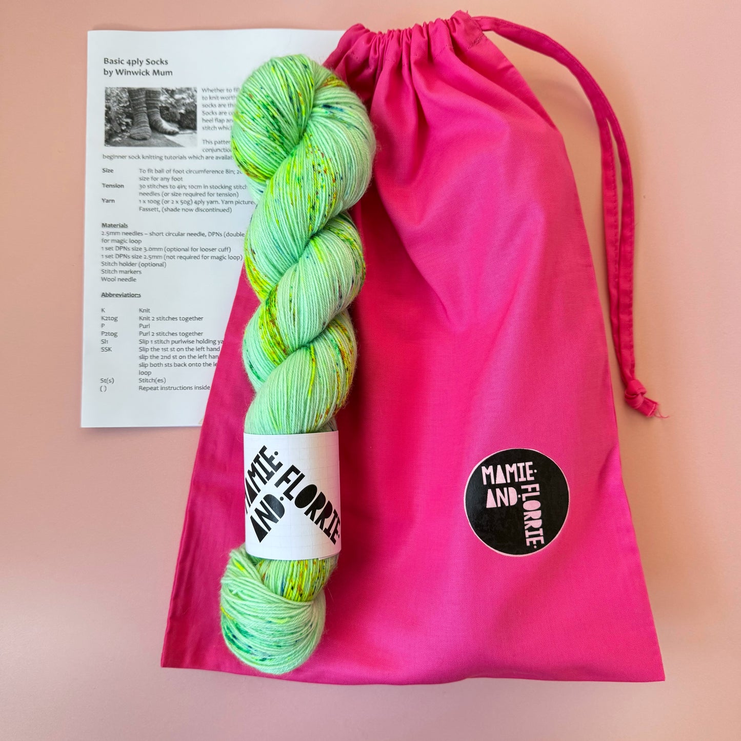 Beginners Sock Knitting Kit - Moelfre