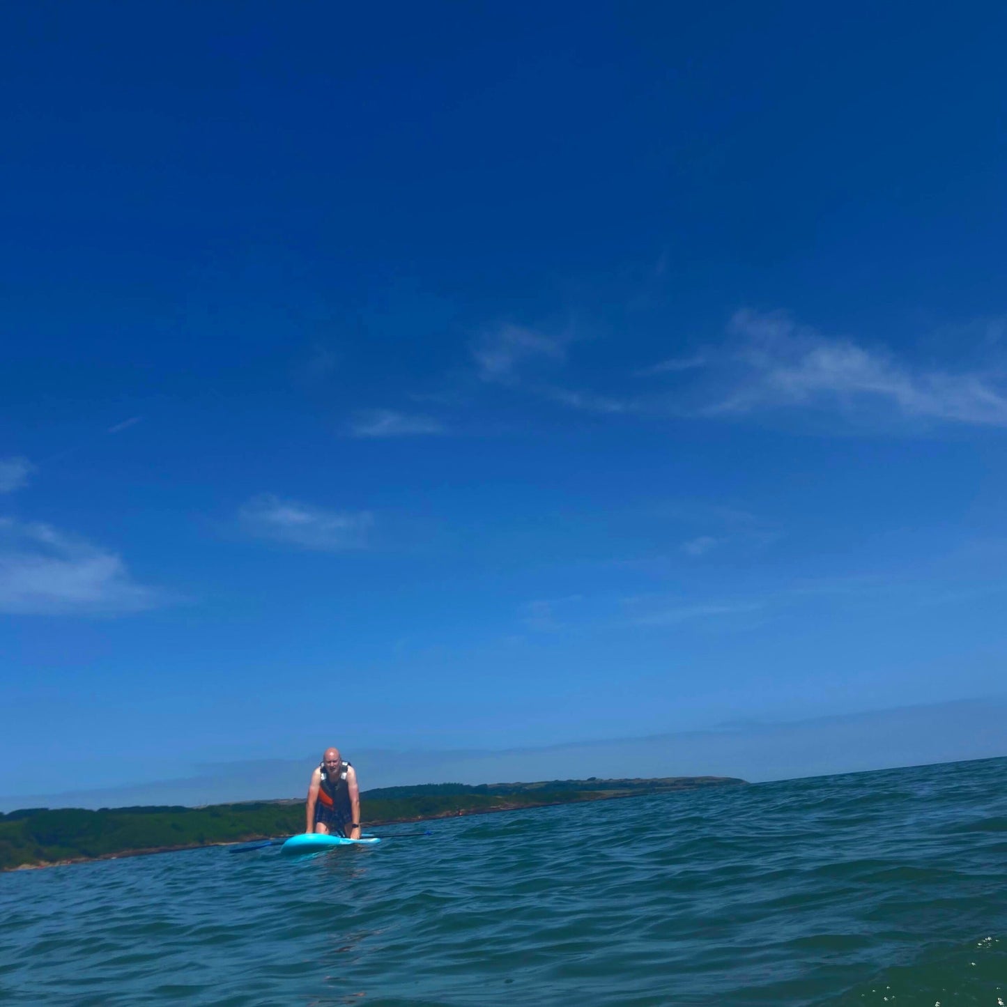 Paddle Boarding at Lligwy - Silk Mohair