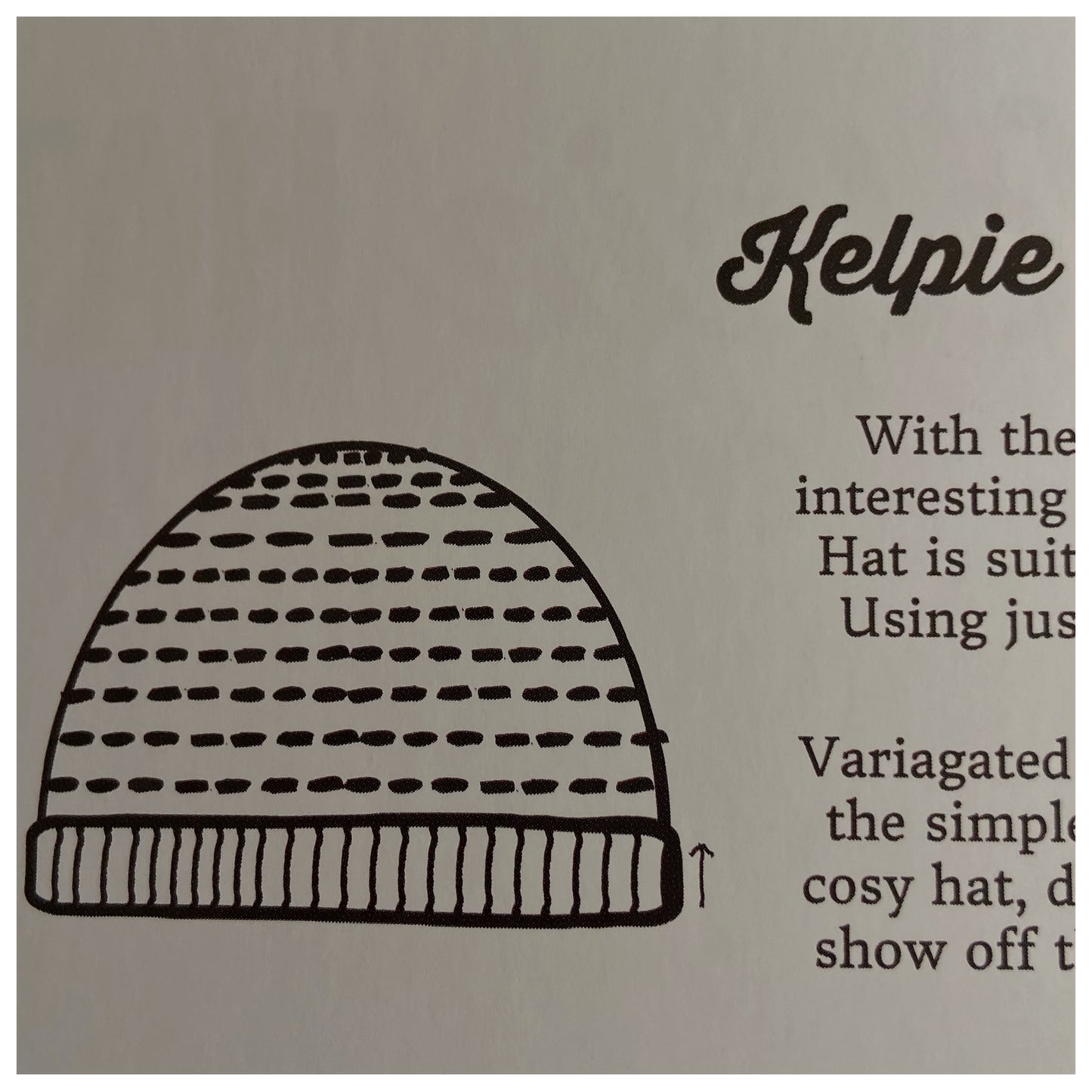 Kelpie-Hut-Häkelmuster von Joanne Scrace
