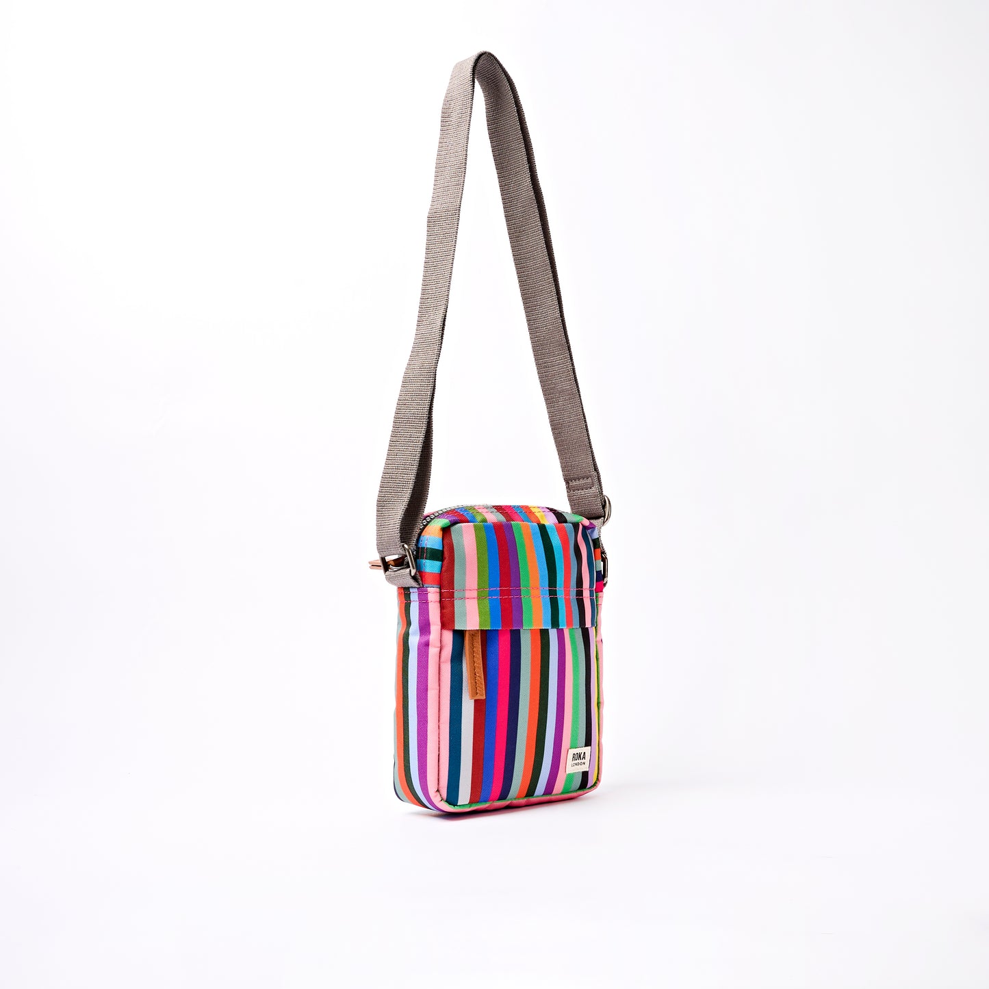 ROKA Bond Cross Body Bag - Multi Stripe
