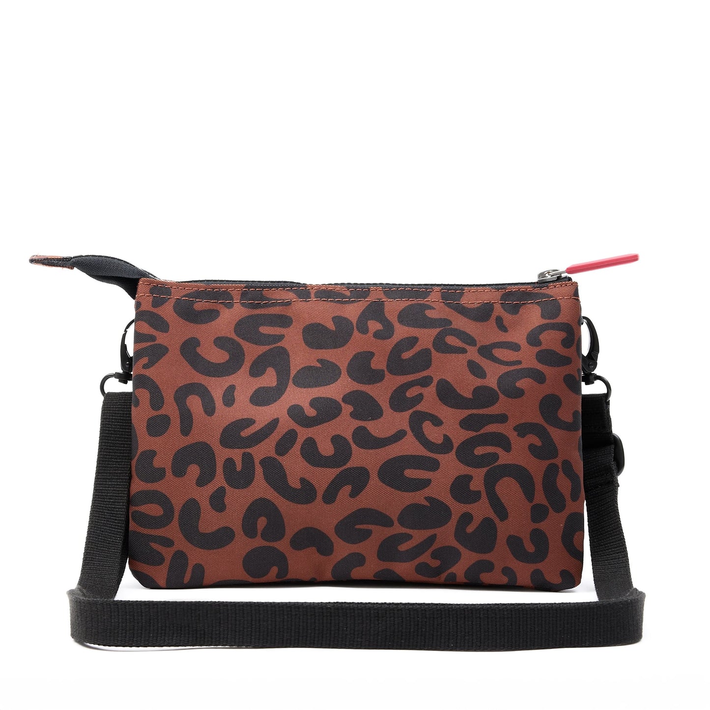 ROKA Carnaby Cross Body Bag - Scarlet Leopard