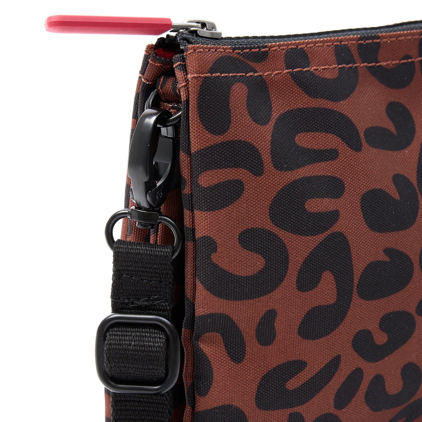 ROKA Carnaby Cross Body Bag - Scarlet Leopard