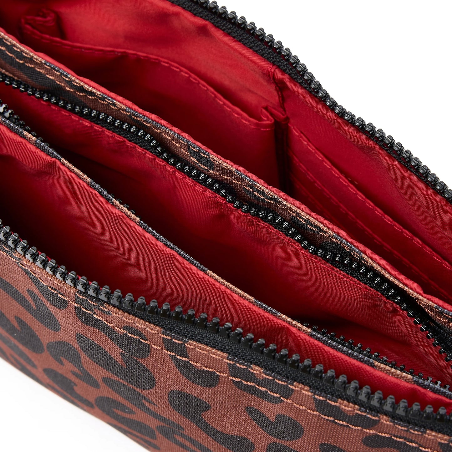 ROKA Carnaby Cross Body Bag - Scarlet Leopard