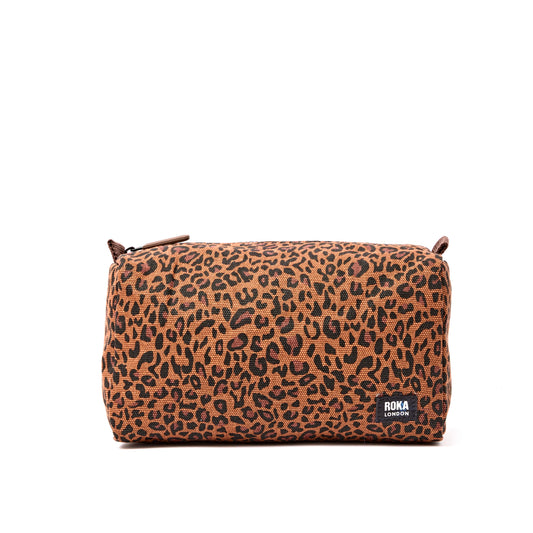 ROKA Maygrove Wash Bag - Leopard Mini