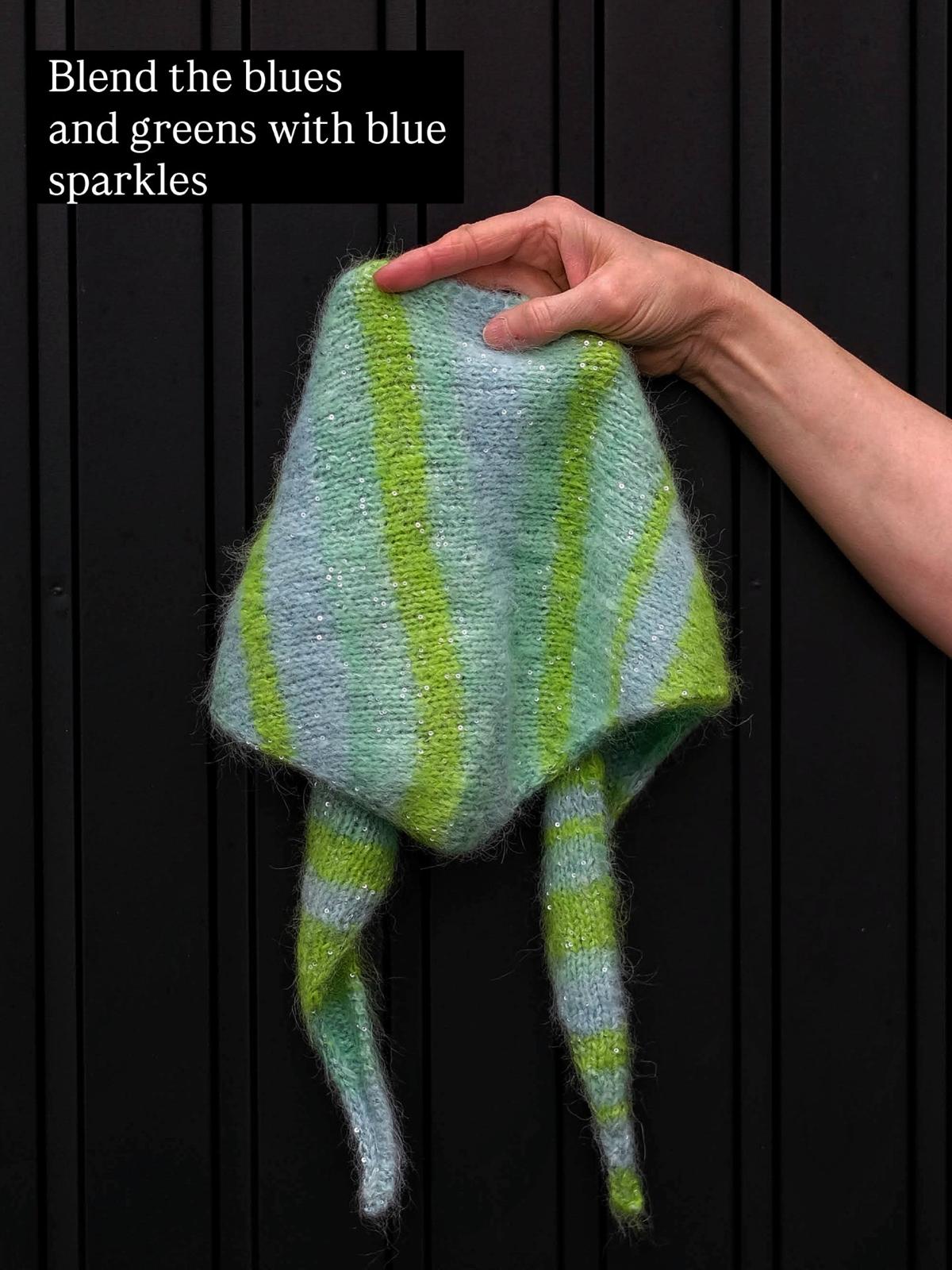 Digital Pattern : Easy Sparkly Bandana by Mamie and Florrie