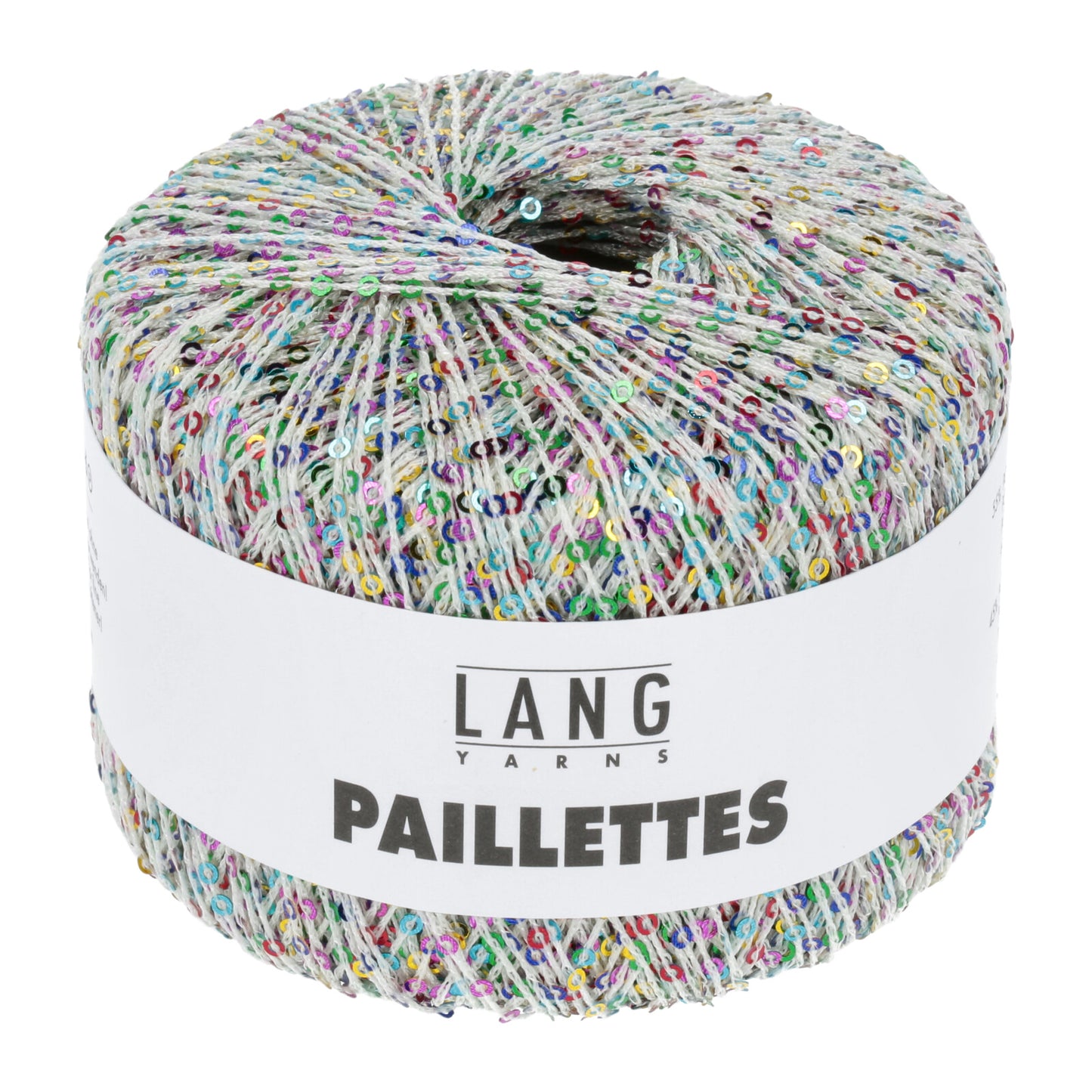 Paillettes by Lang Yarn - White Multi (101)
