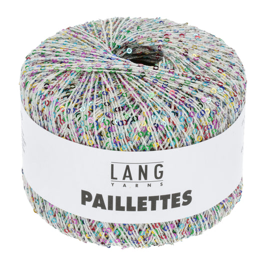 Paillettes by Lang Yarn - White Multi (101)