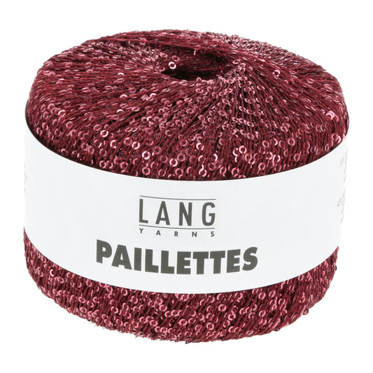 Paillettes by Lang Yarn - Burgundy