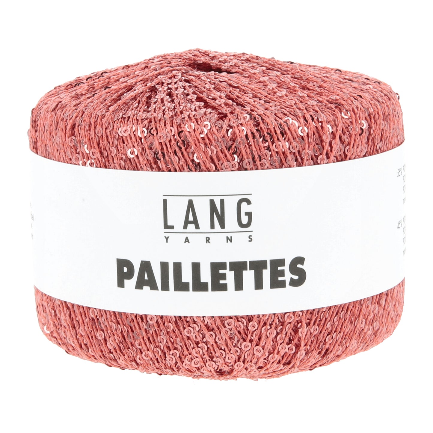 Paillettes by Lang Yarn - Coral (128)