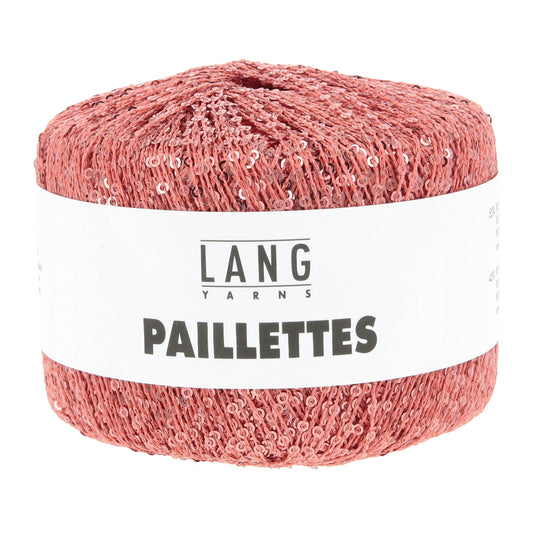 Paillettes by Lang Yarn - Coral (128)