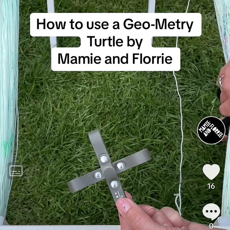 Geo-Metry Lederschildkröte – Garnwickler – Fuchsia Pink